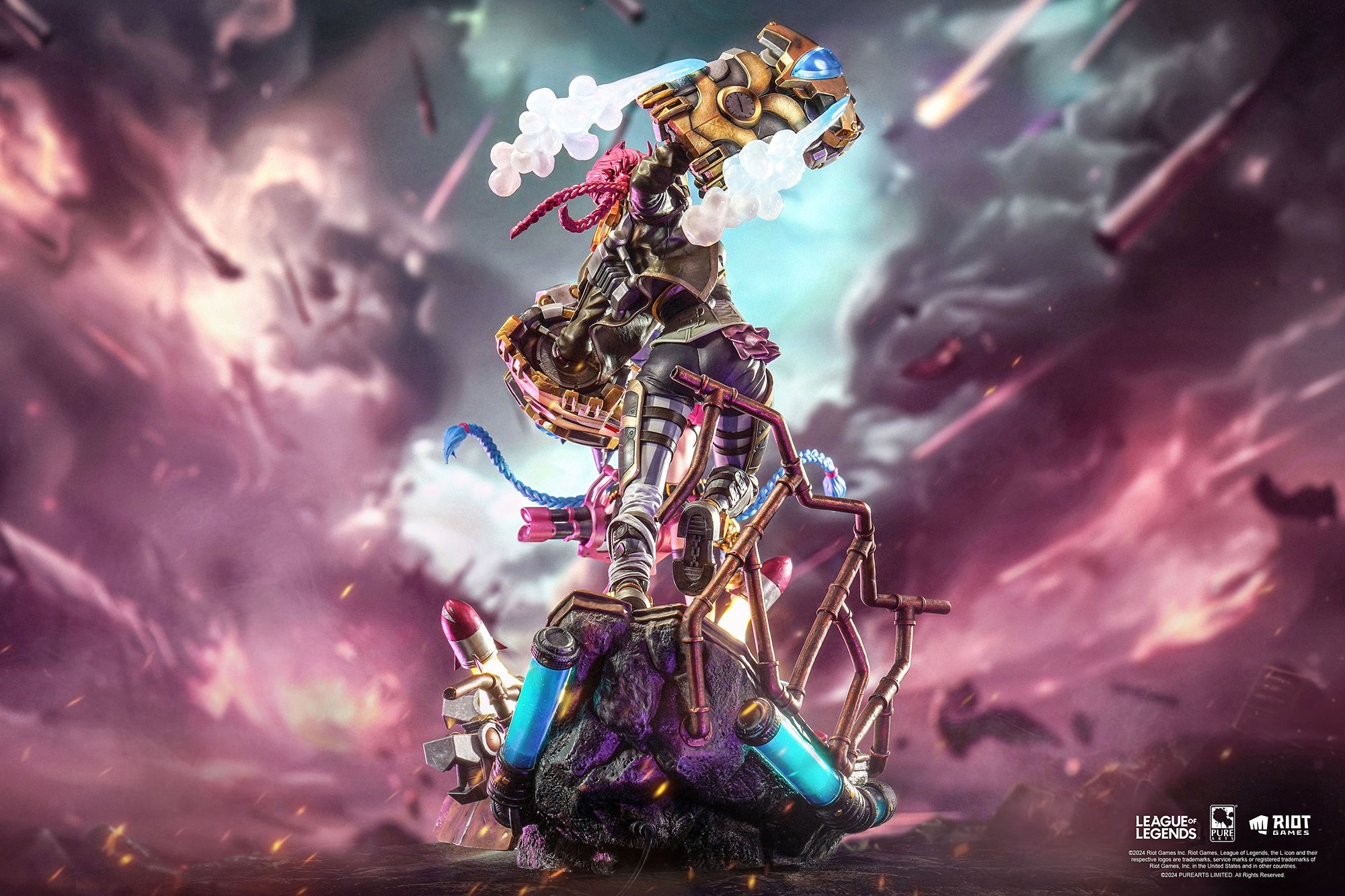 เปิดจอง : Jinx & Vi: League Of Legends 1/6 Scale By PUREARTS