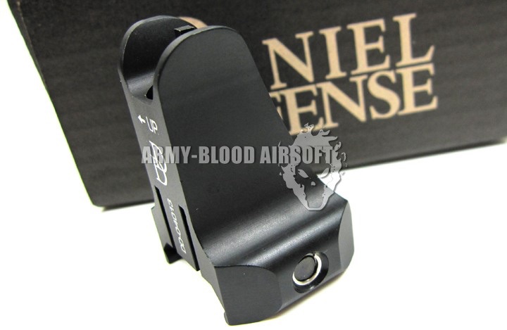 DD Fixed Front and Rear Sight Set