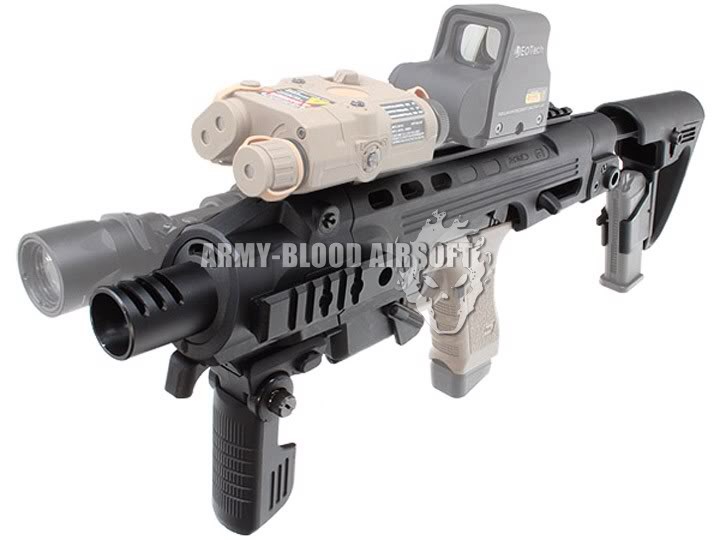 ชุดแปลงบอดี้ปืนสั้น RONI G1 (Glock Carbine Kit)