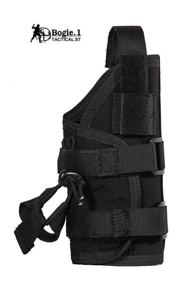 New.New.ซองปืนผ้า Cordura > ใส่ปืนพก ปืนสั้นได้ทุกชนิด >ปรับขนาดได้ >ใช้ติดเสื้อเกราะ หรือใช้ร้อยเข็มขัดได้ >เหมาะกับภารกิจภาคสนาม สีดำ สีเชียว ราคา 850 บาท Ems 100 บาท