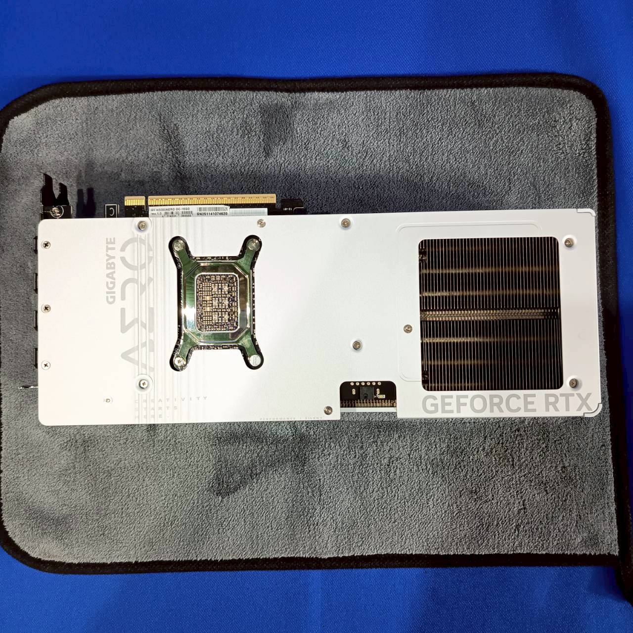 RTX 5080 Gigabyte AERO OC 16GB GDDR7 16GB 256bit นอนกล่อง 2 เดือน ประกัน Advice 27/8/2028