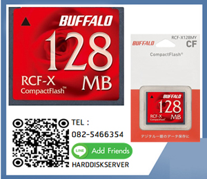 BUFFALO,Compact Flash Card, CF Card 128MB,RCF-X128MY ,CF Card,เครื่องจักร,Industrial CF