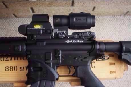 New.EOTech Holographic Hybrid Sight I EXPS3-4 W/ G33 STS Magnifier สีดำ สีทราย ราคาพิเศษ