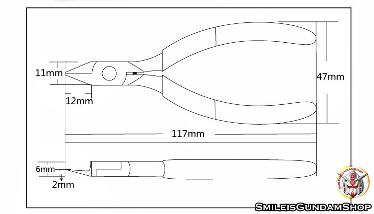 คีมตัดชิ้นงาน NANYE