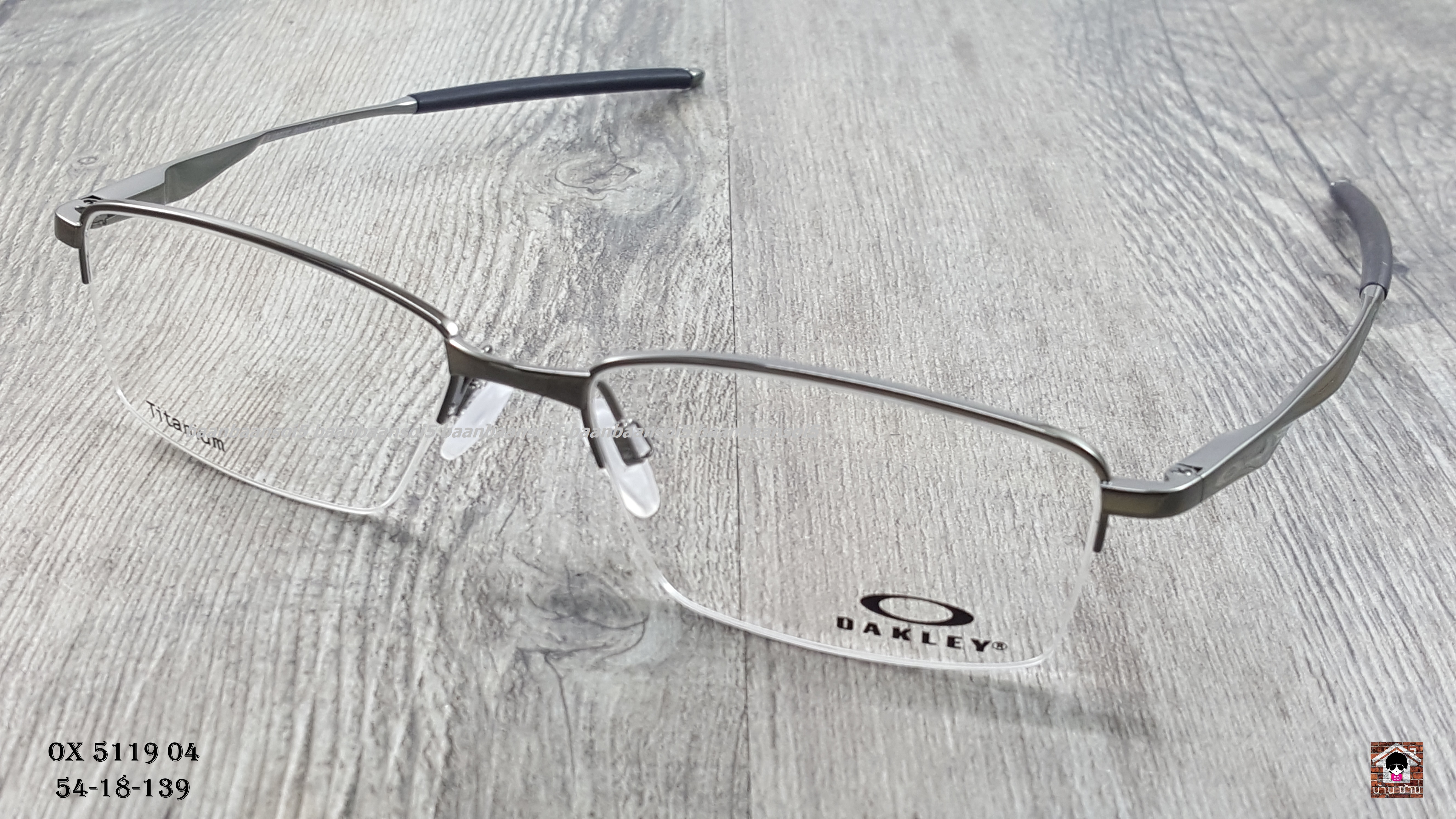 OAKLEY OX5119-04 LIMIT SWITCH 0.5 โปรโมชั่น กรอบแว่นตาพร้อมเลนส์ HOYA ราคา 5,700 บาท