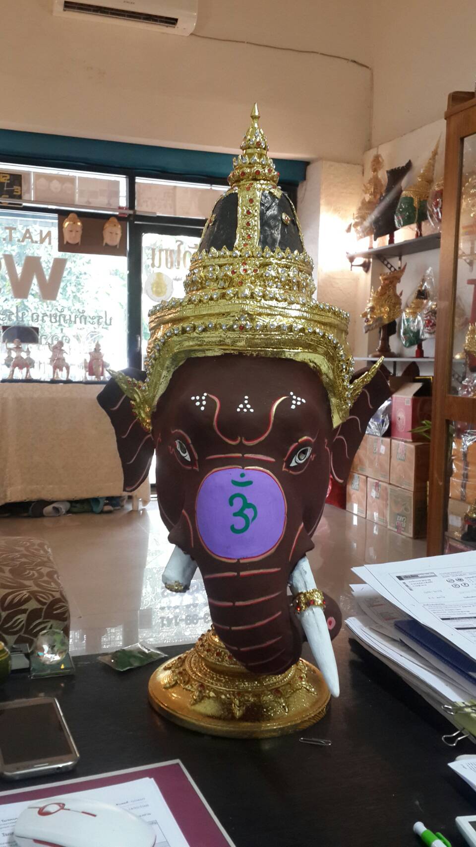 พิฆเนศ ขนาดครอบ