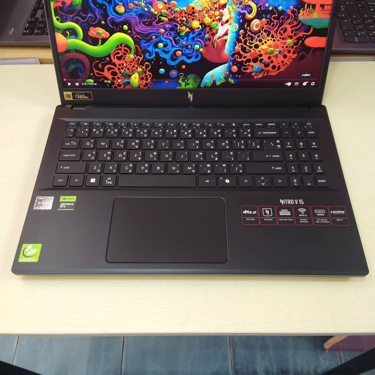 ACER NITRO V15 ANV15-41-R488 สภาพเครื่อง 99% (ประกันศูนย์ Onsite 27/05/2028)