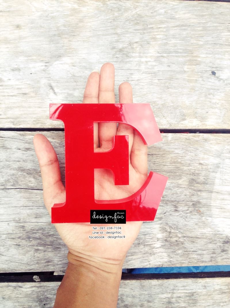 ตัวอักษรตั้งโต๊ะหรือติดผนัง " TEA & COFFEE " ป้ายร้าน สไตล์โมเดิร์น มินิมอล ลอฟท์