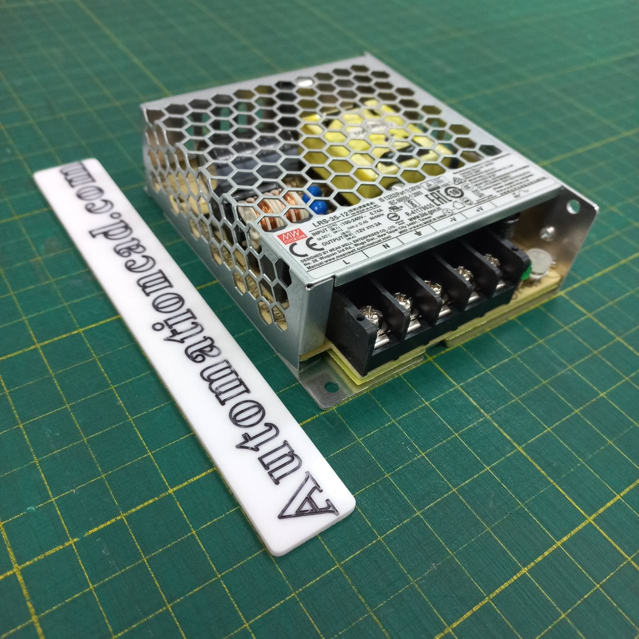 LRS-35-12 POWER SUPPLY 12VDC MEANWELL ของแท้ ใช้กับกล้องวงจรปิด