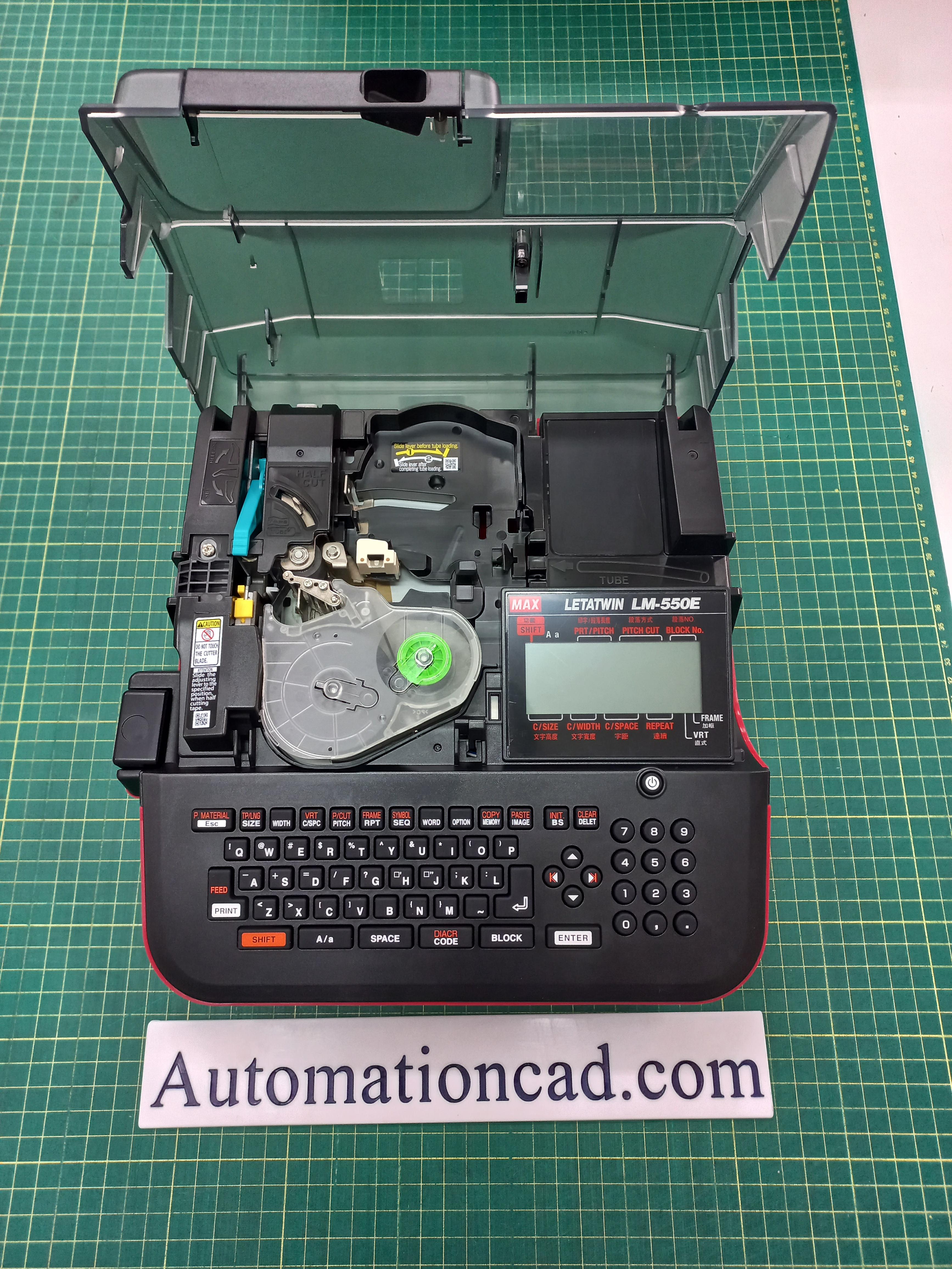 เครื่องพิมพ์ปลอกสายไฟ MAX LM-550E LETATWIN