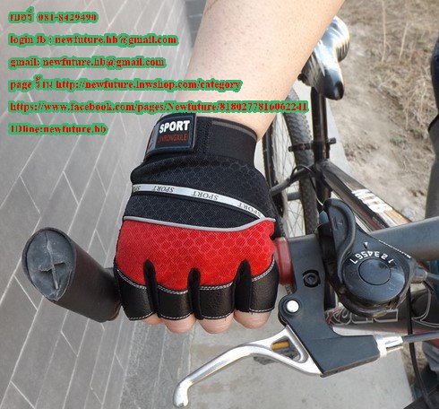 G-036ถุงมือฟิตเนส fitness ถุงมือกีฬา ถุงมือยกเวท ถุงมือจักรยาน Lifting Glove fitness ฟิตเนส เพาะกาย เล่นกล้าม กีฬา