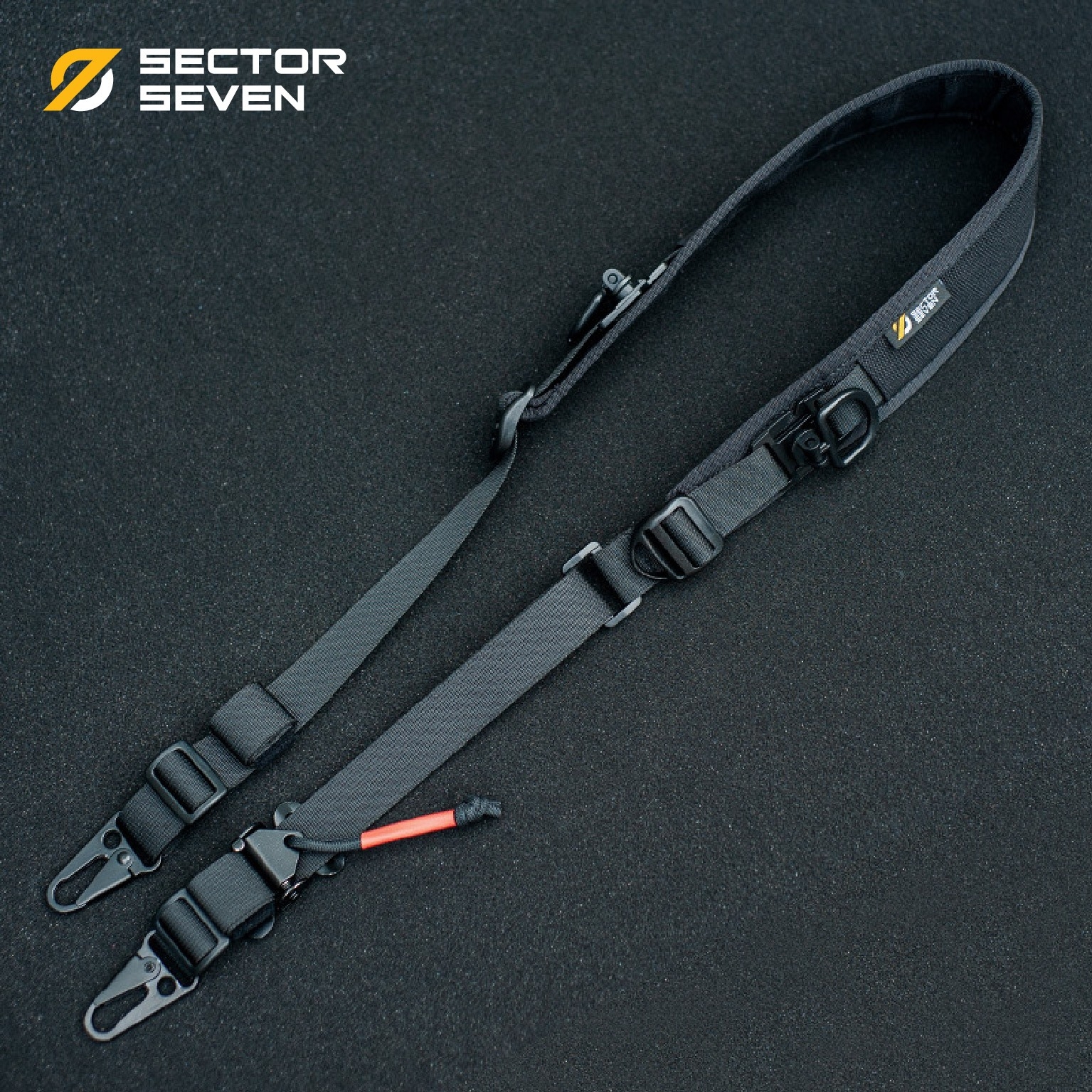สายสะพาย 2 จุด Sector Seven ( Sector Seven Two Point Sling ) 📌ผลิตจากผ้า Cordura 1000D 📌สาย 2 จุดแบบเอนกประสงค์ปรับใช้งานกับ M16, M4, ลูกกรด, ลูกซอง และอื่นๆ ได้ 📌มี Quick Pull Adjust buckle ปรับระยะและตำแหน่งการใช้งานได้สะดวก และร