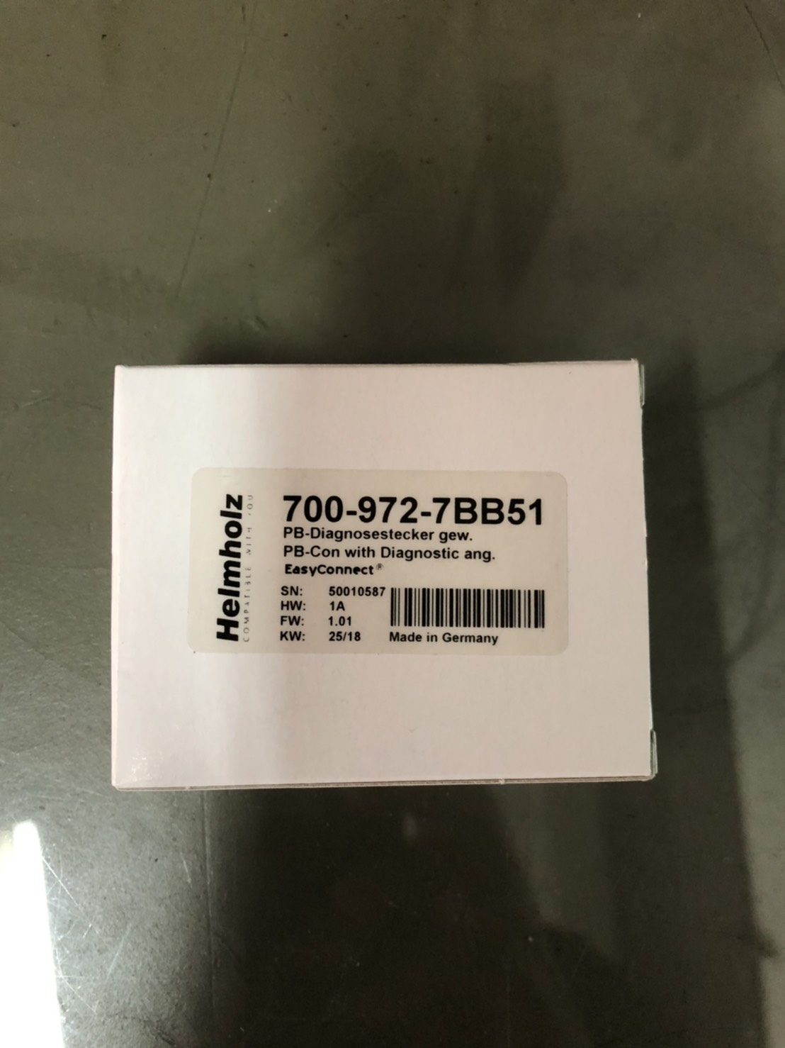 ProfiBUS Connector HELMHOLZ คอนเนคเตอร์ 700-972-7BB51