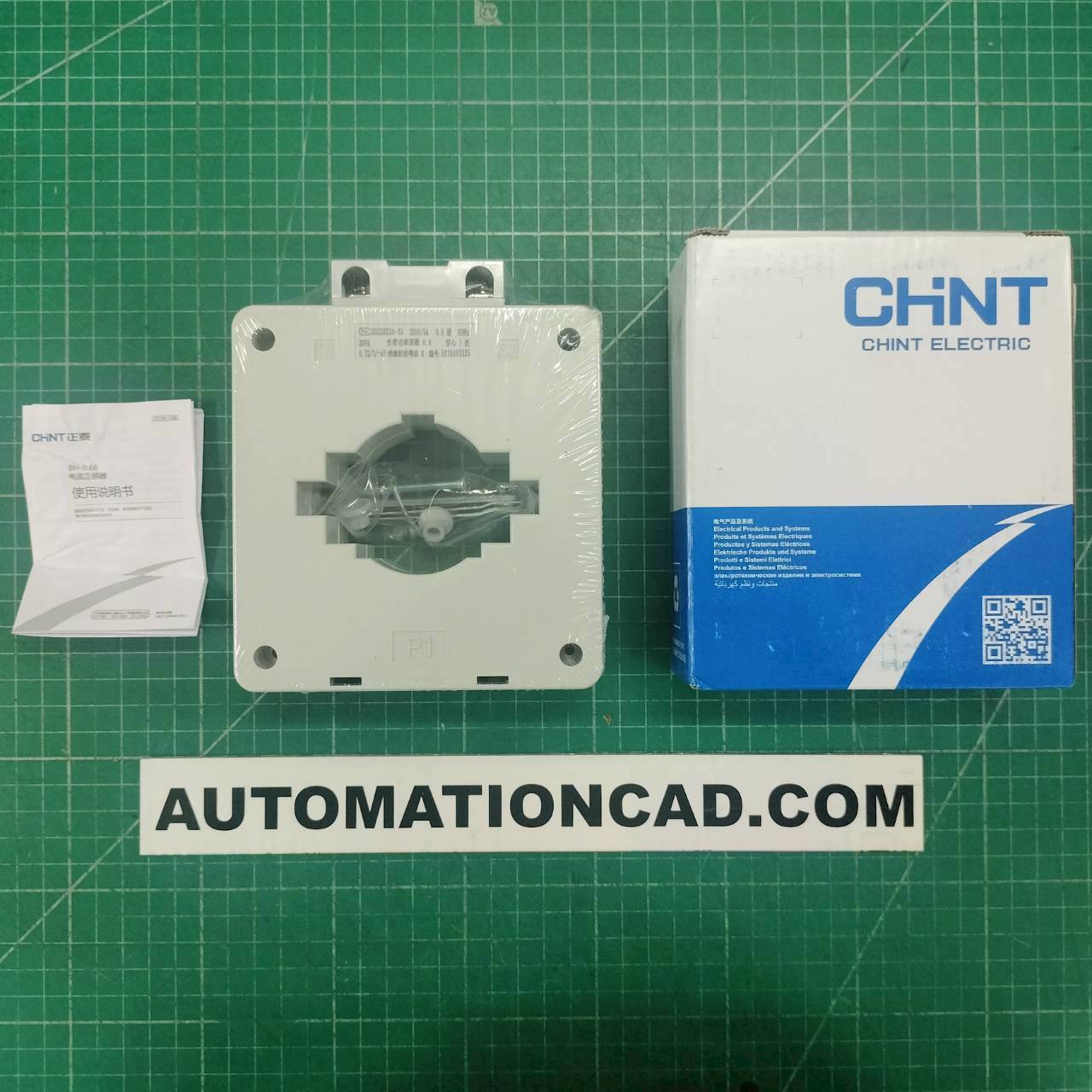 หม้อแปลงกระแสไฟฟ้า CT 2000/5A CHINT BH-0.66 80I Class 0.5 Current Transformer