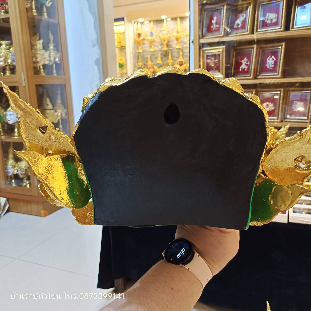 หัวโขนยักษ์ (สีเขียว) สำหรับติดผนัง