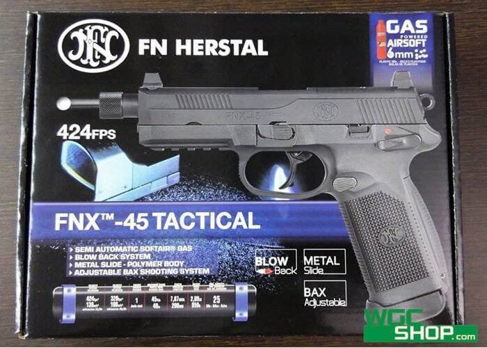 New.Cybergun FNX 45 Tactical GBB Pistol (Black) ราคาพิเศษ
