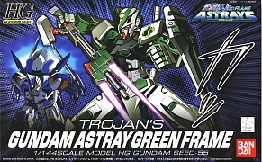 HG 1/144 GUNDAM ASTRAY GREEN FRAME TROJAN NOIRET CUSTOM[BANDAI]