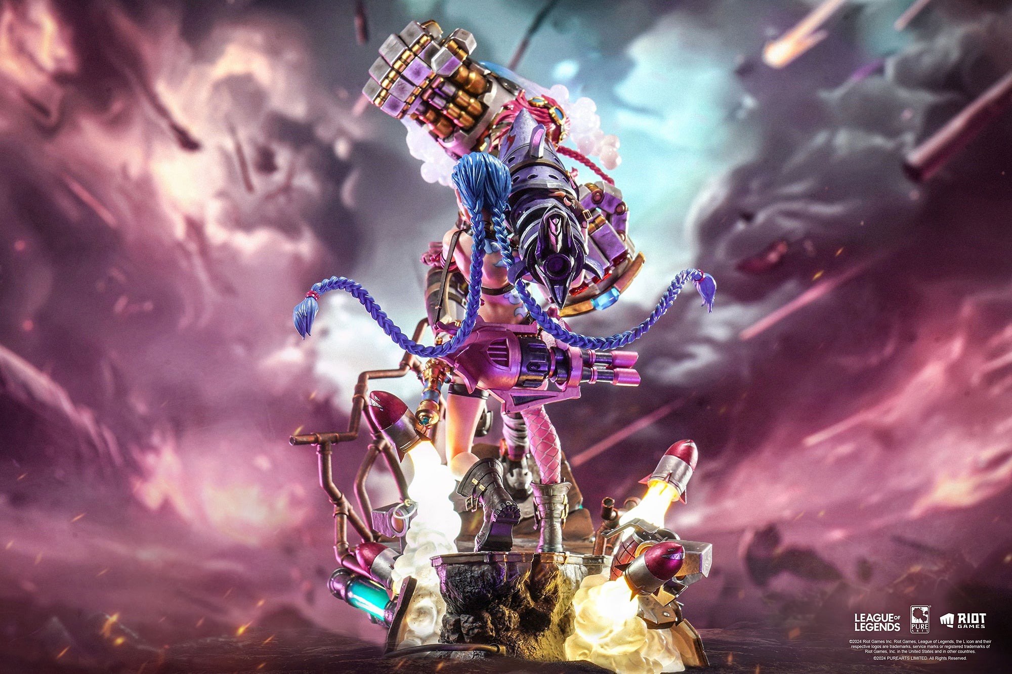 เปิดจอง : Jinx & Vi: League Of Legends 1/6 Scale By PUREARTS