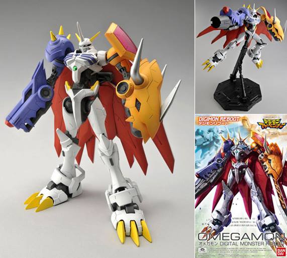 เปิดจอง Digimon Reboot Omegamon Plastic Model (3Rerun)