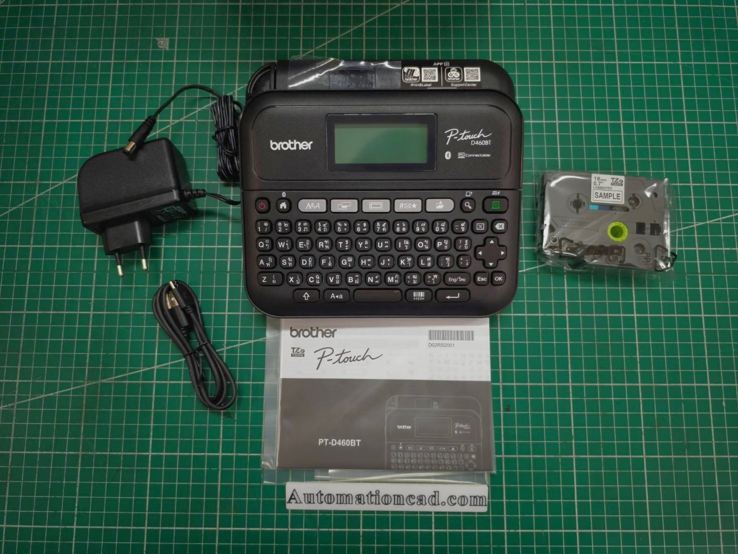 เครื่องพิมพ์ฉลาก D460BT BROTHER ประกันศูนย์1ปี ของแท้ LABEL PRINTER สำหรับใช้ในสำนักงาน
