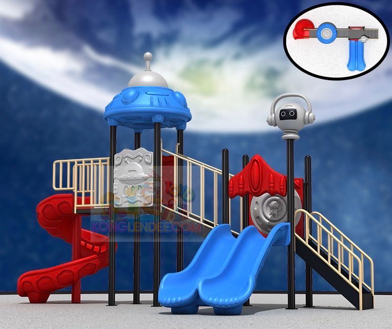 เครื่องเล่นสนาม ชุดหุ่นยนต์อวกาศ