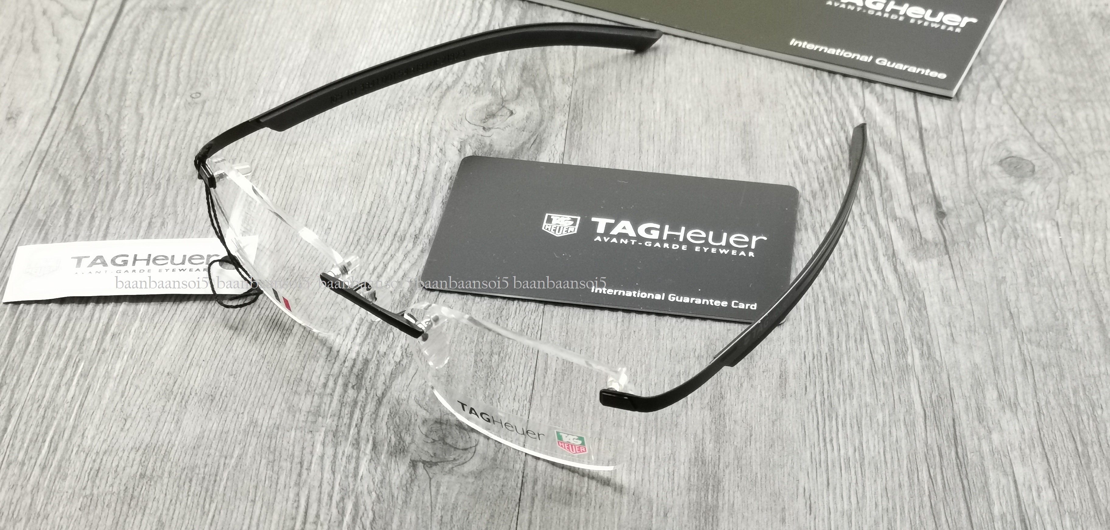 TAG HEUER TH 3841 Eyeglasses Authentic โปรโมชั่น กรอบแว่นตาพร้อมเลนส์ HOYA ราคา 9,900 บาท
