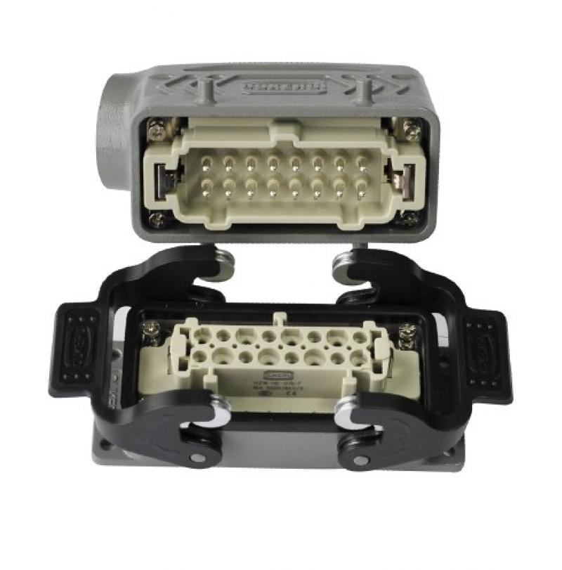 CONNECTOR SET ครบชุด 16PINS ปลั๊ก 16 ขา 2LOCK 500V 16AMP