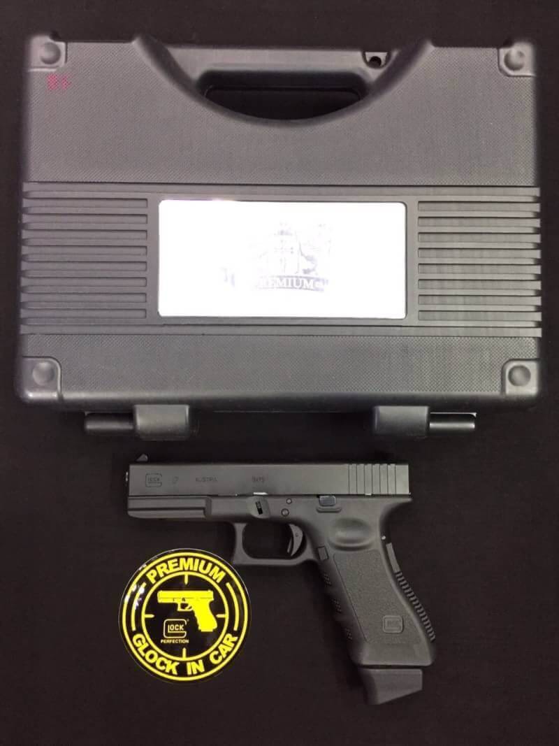 New.VFC Glock17 Gen.4 Full Steel ฟลูมาร์คกิ้ สไลด์เหล็ก Made in Taiwan ปืนสั้นอัดแก็สระบบ Co2. โบวแบล็ก มาพร้อมกล่องปืนสั้น ราคาพิเศษ