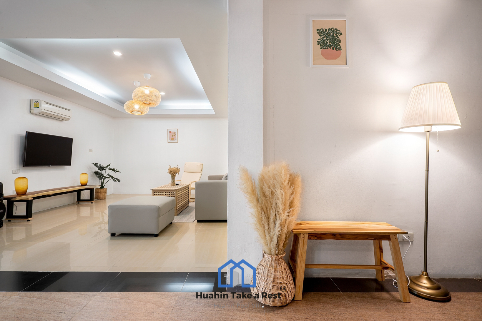 HR15043 บ้านพักหัวหิน บ้านบีชไซด์ พูลวิลล่า