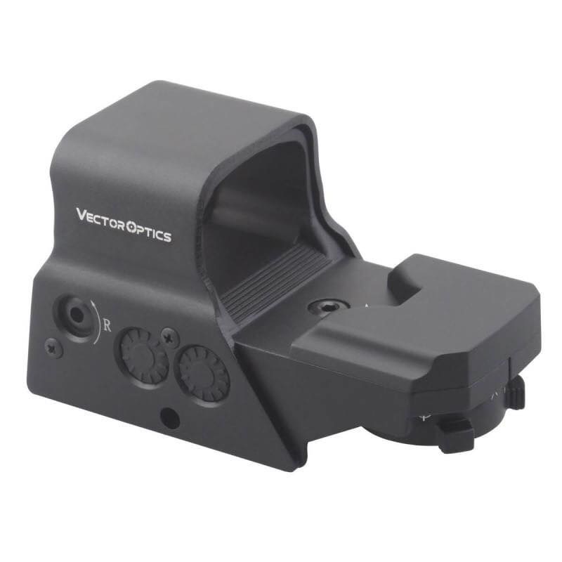 Vector Optics Omega 8 Reticle Red Dot มุมมองในการกวาดสายตาที่กว้าง มีเป้าให้ปรับเปลี่ยนได้ถึง8แบบ ใช้ถ่านCR2032 จำนวน1ก้อน มาพร้อมกับชุดชาตพลังงานแสงอาทิตย์ รองรับ .223 5.56 .308 7.62 .22 ลูกซองขนาดลำกล้อง20ga และ 12ga ราคาพิเศษ