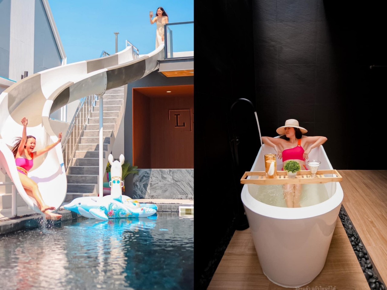 HR15081 บ้านพักตากอากาศชะอำ The Le Mona Near Beach Pool Viila Cha Am