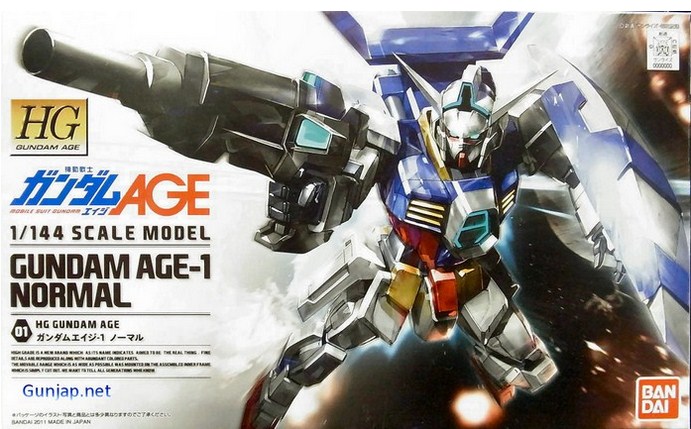 HG 1/144 Gundam AGE-1 Normal[BANDAI]