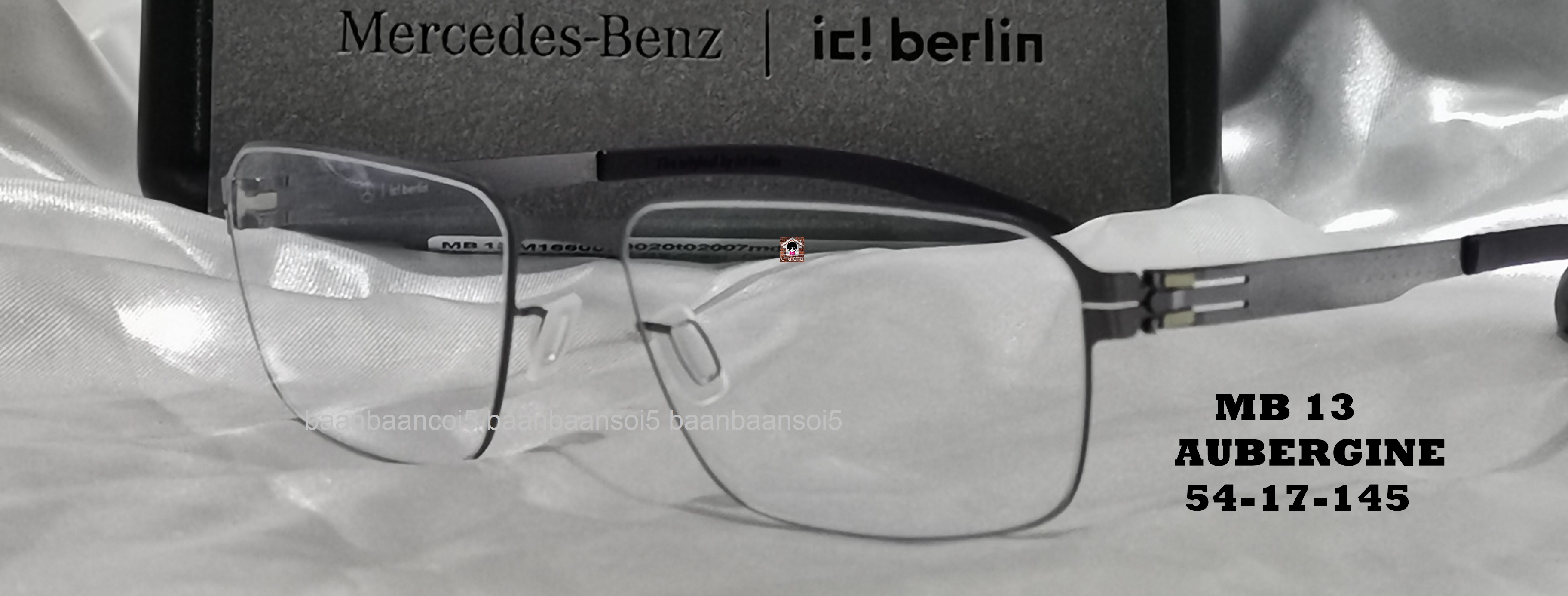 IC BERLIN MB13 โปรโมชั่น พร้อมเลนส์เปลี่ยนสี Hoya Sensity ราคา 21,900 บาท