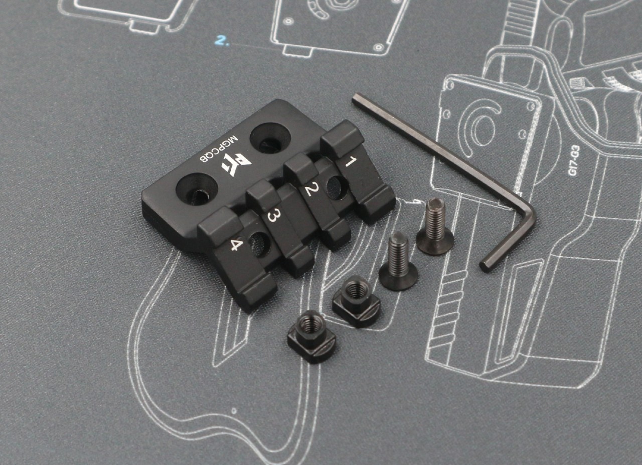 (fire)สินค้าเข้ามาใหม่ค่ะ (thumbs up)รางเสริม ระบบ M-lok & KeyMod ⚡️รางผลิตจากอลูมิเนียมเกรดคุณภาพ ⚡️ใช้ติดตั้งได้ทั้งระบบราง M-lok และ KeyMod ⚡️ใช้สำหรับติดตั้งไฟฉาย/Dot/laser ที่มีขาจับราง Picatinny 20 mm. ⚡️รางเฉียง 45 องศา