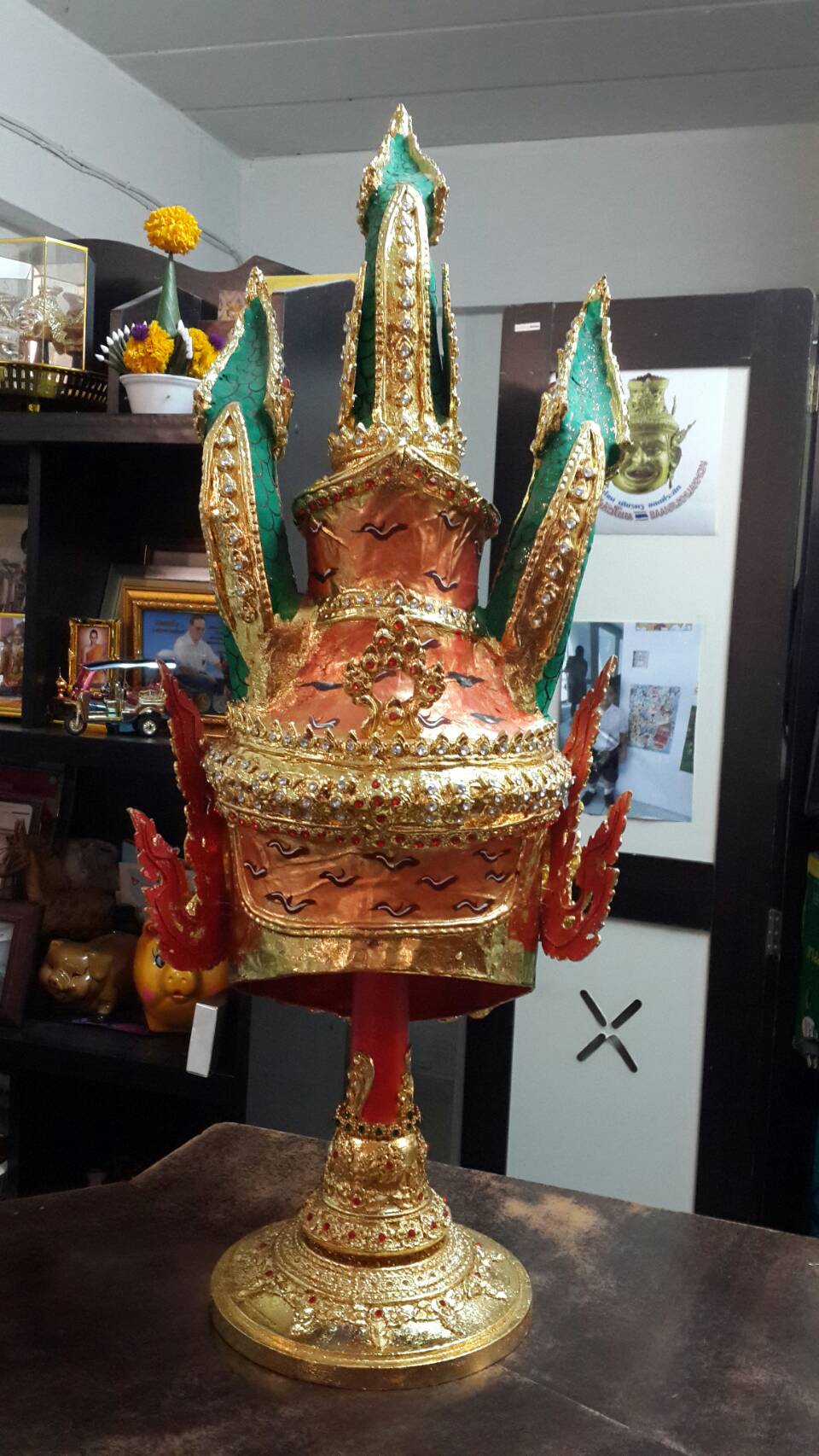 ปู่พญานาค ขนาดครอบ