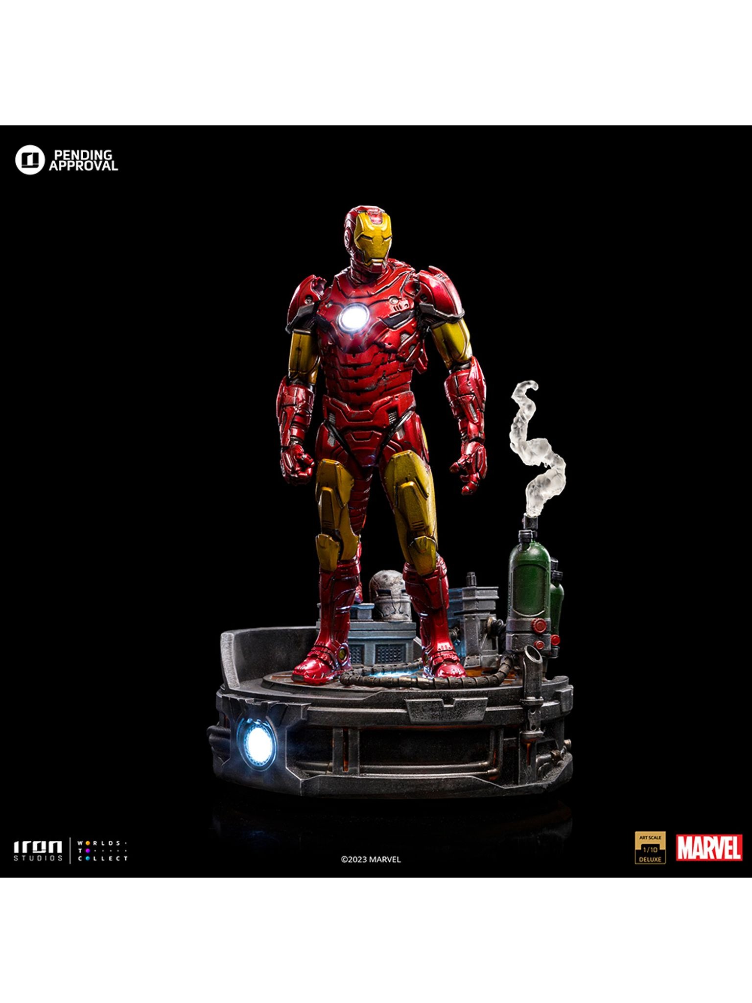 เปิดจอง : Iron Man Unleashed: Marvel 1/10 Scale (Deluxe)