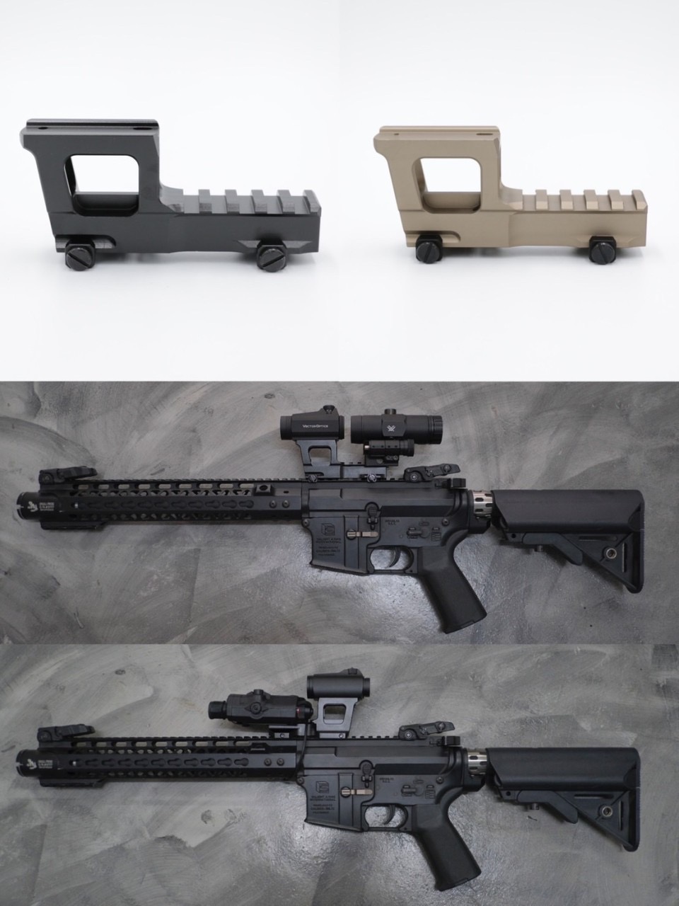 ขายกดอทสูง Aimpoint Micro NVG (Aimpoint Micro NVG High Rise Mount w/ 1913) (Micro NVG High Rise Mount) สำหรับเรทดอท : Aimpoint T1/T2 (ใส่ได้ทุกรุ่น) , Vector Optics Maverick Gen2,3,4