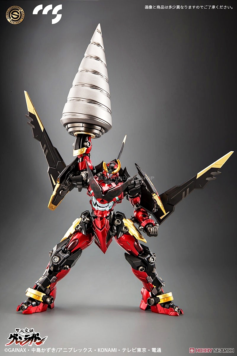 [PO]1/100 Gurren Lagann – Alloy Action Figure[CCSTOYS]