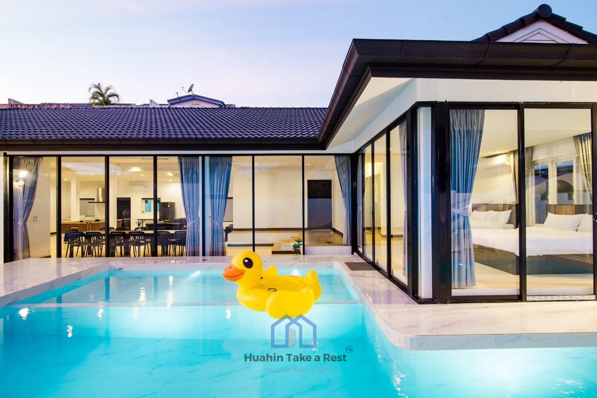 HR15036 บ้านพักหัวหิน บ้านวี วิลล่า เนียร์บีช