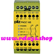 PILZ 774076 PNOZ 16S 230VAC 24VDC 2n/o 2so LiNE iD : RELAYS.SHOP