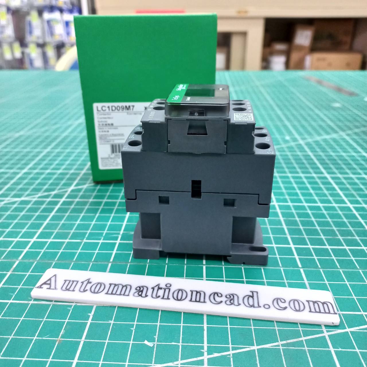 LC1D09M7 แมกเนติก คอนแทคเตอร์ SCHNEIDER MagneticContactor LC1D09M7 coil 220VAC ทนกระแสได้ 9A