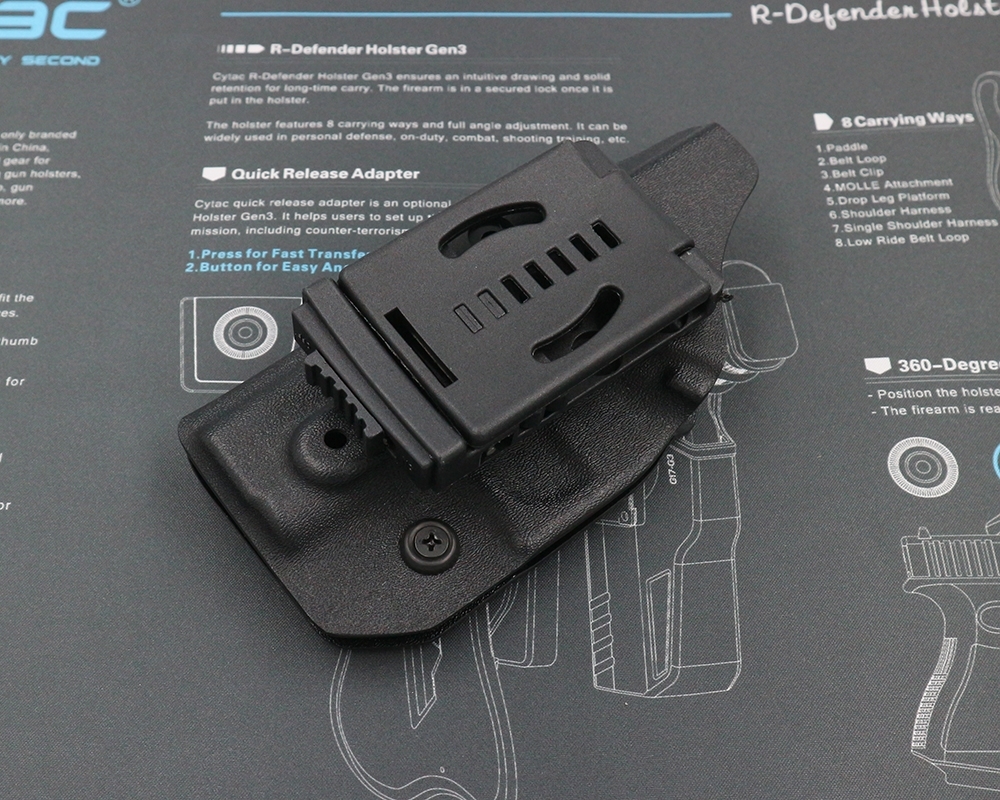 New.ซองพกนอก KYDEX ( OWB ) Glock 43 / Glock 43X (Gen 1-5) By B.B.F Make
