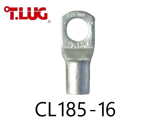 หางปลารุ่นหนาทรงยุโรป แบบท่อ CL 185-16 TLUG ใช้กับสาย 185 sq.mm