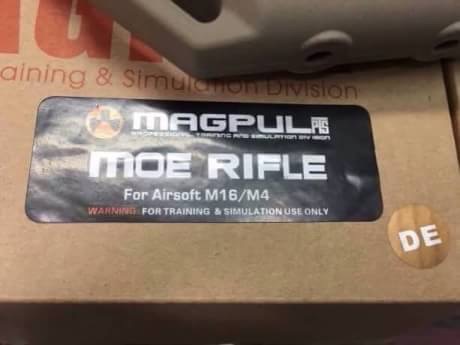 New.MAGPUL MOE Rifle Stock for M4 / M16 (BK / DE) ราคาพิเศษ