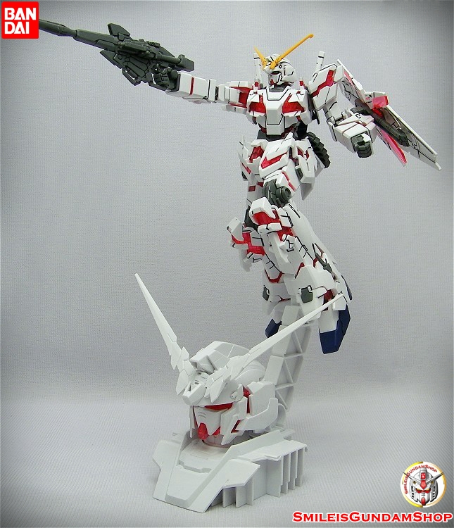 HG 1/144 HGUC RX-0 UNICORN GUNDAM(DESTROY MODE)+UNICORN HEAD[BANDAI]