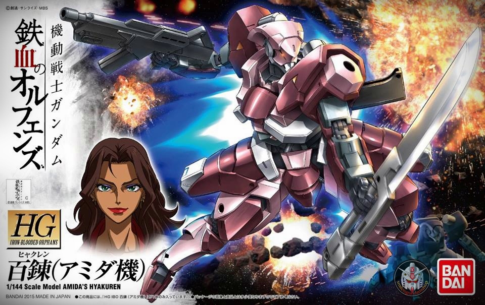 HG 1/144 Hyakuren [Amida Custom][BANDAI]