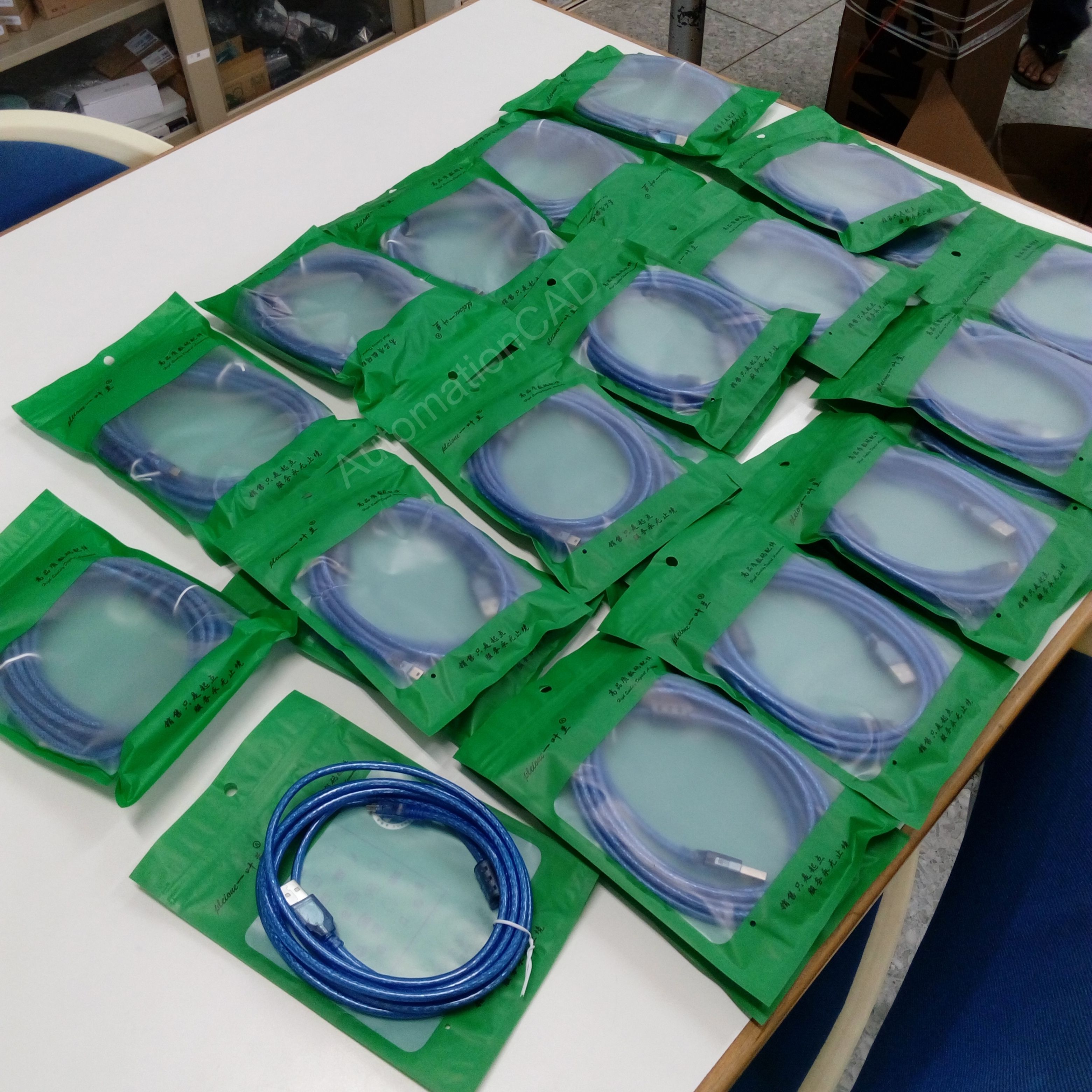 สายโหลด PLC Mitsubishi Q series USB-Q06UDEH / Q03UDE (USB-Q MINI) ยาว 3 เมตร