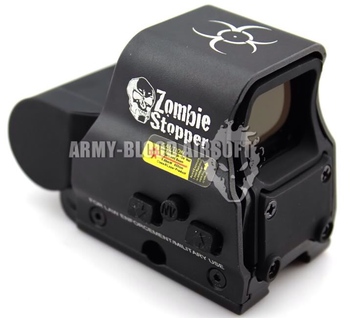 New.Zombie Stopper EOTech XPS3-2 Holographic Red Green Reflex Dot Sight with QD Mount Side Button (BK) ราคาพิเศษ