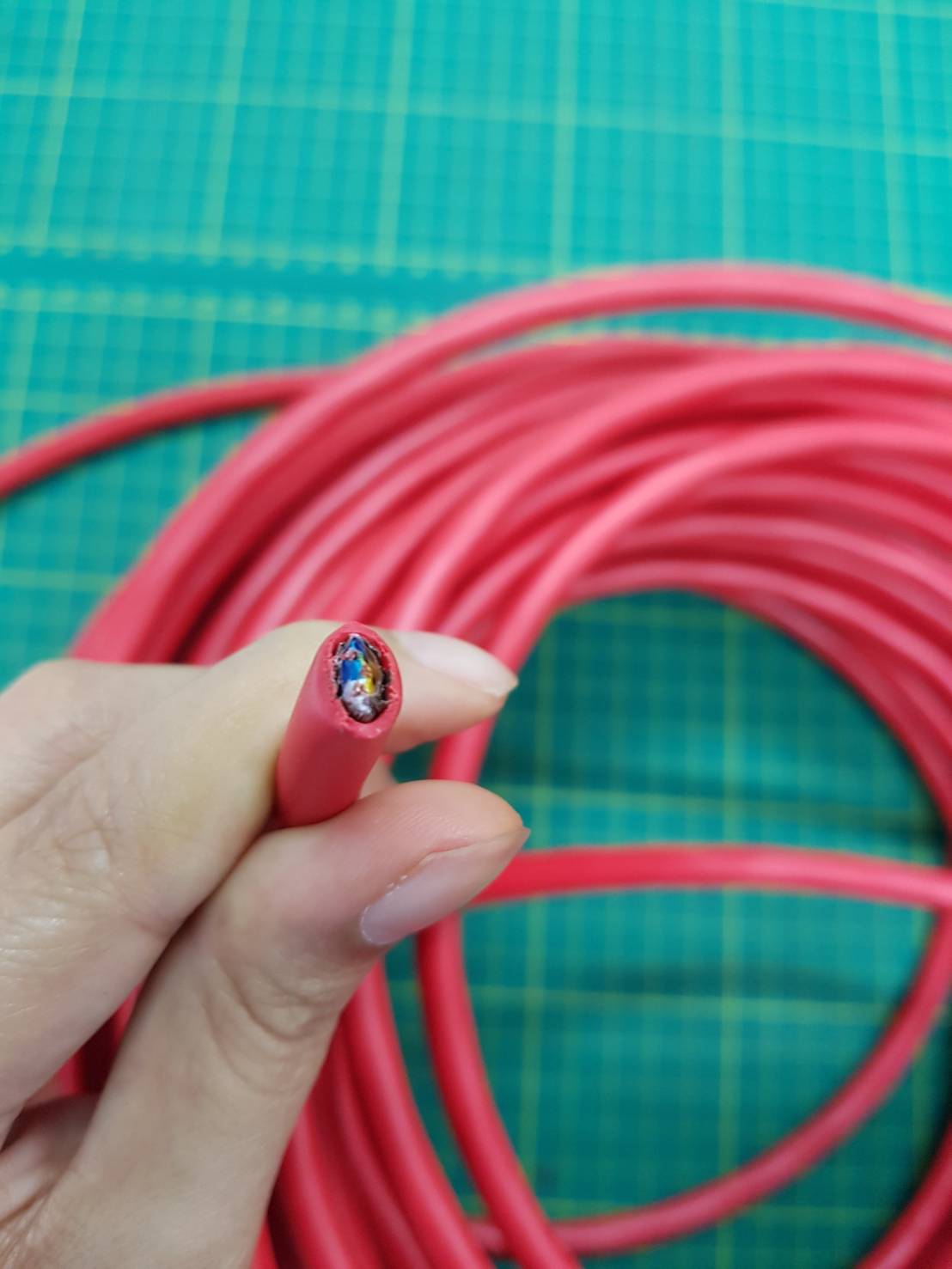 สาย CC-Link CABLE 90.- สำหรับ MITSUBISHI PLC CC-Link NETWORK