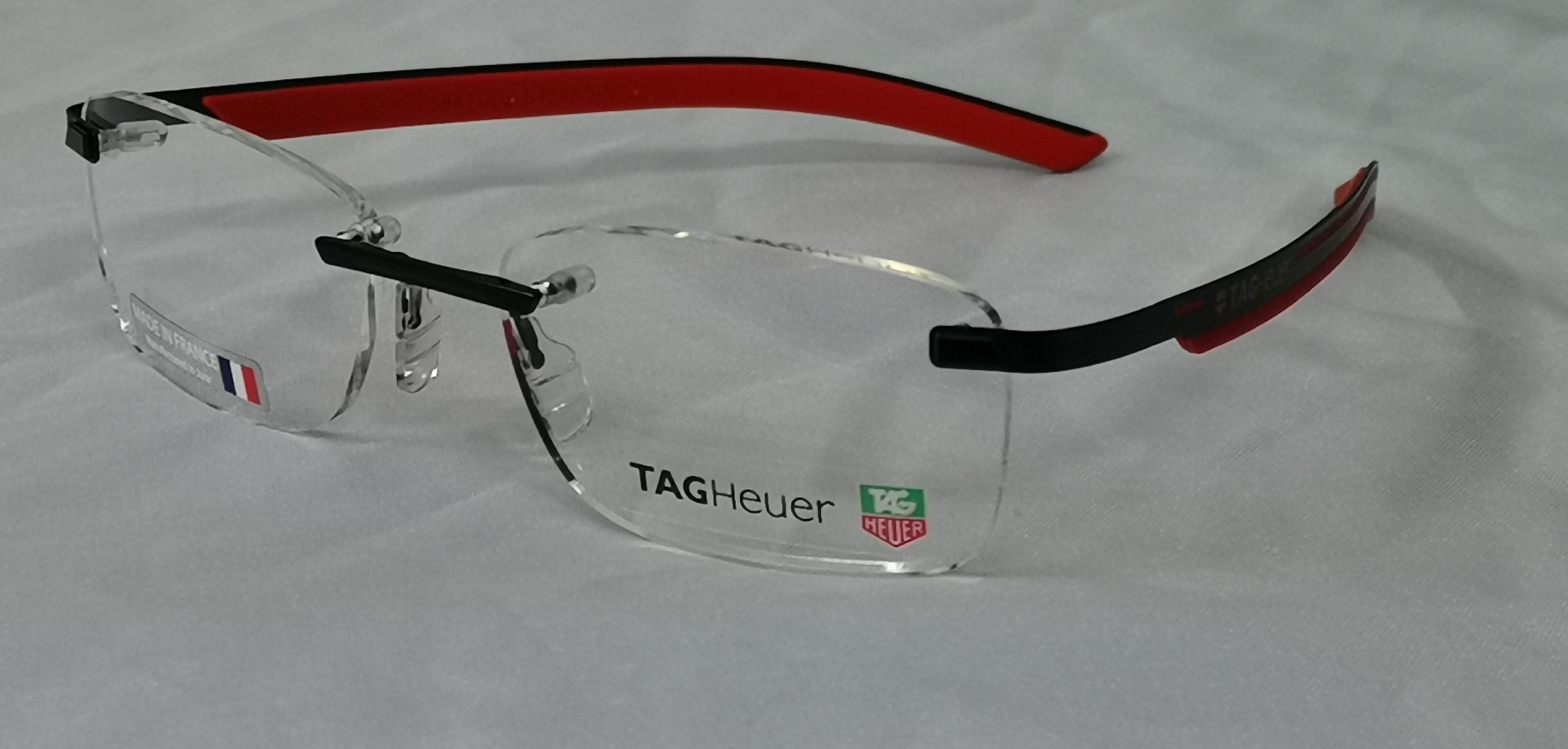 TAG HEUER TH 3841 Eyeglasses Authentic โปรโมชั่น กรอบแว่นตาพร้อมเลนส์ HOYA ราคา 9,900 บาท